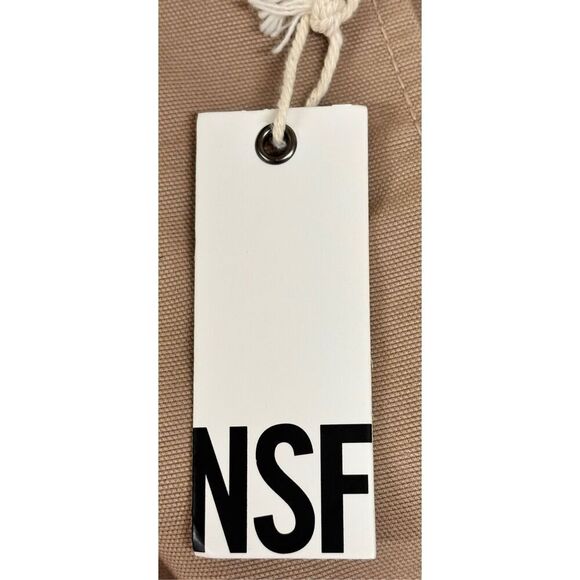 NSF 100% Cotton Pants in Khaki NWT Size X-Small - Picture 3 of 5